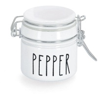 Zeller Gewürzglas m. Bügelverschluss 100 ml, 19644 , Motiv: Pepper