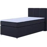 Roller Boxspringbett - grau - H3 - Bonell-Federkern - 90x200 cm