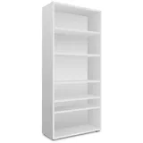 Z2 Bücherregal 85 x 191 x 37 cm Weiß