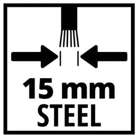 Einhell Fugenbürste Stahl