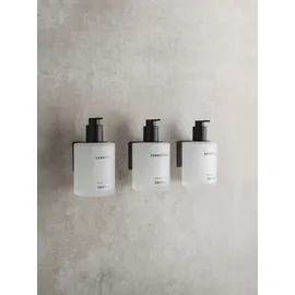 BLOMUS Kirei Glasflasche für Conditioner – Nachfüllflasche mit Wandhalterung Weiß