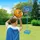 swingball All Surface Basketballkorb Blau 45 cm