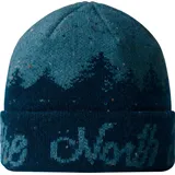 The North Face Cabin Mountainscape Beanie midnight petrol/algae b (4OJ) OS