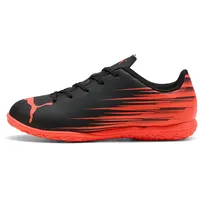 Puma Attancto II IT Hallenschuhe Kinder black/glowing red 28