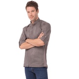 Chef Works Herren Bclz008gpgs Kochjacke, Graphite Gray, S EU