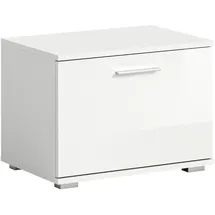 MID.YOU Prego 55 x 40 x 37 cm hochglänzend / weiß