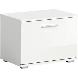 MID.YOU Prego 55 x 40 x 37 cm hochglänzend / weiß