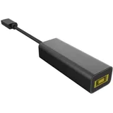 MicroConnect USB-C auf quadratischen Lenovo-Stecker Adapter Schwarz
