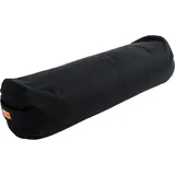 Yogakissen / -rolle Bolster 100% Baumwolle JustFit schwarz No Size