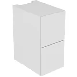 Keuco Waschtischunterschrank 2 Auszüge 35 x 70 x 53,5 cm Anthrazit/Glas