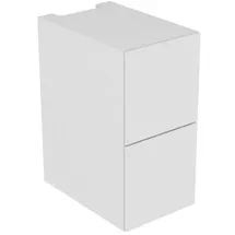 Keuco Waschtischunterschrank 2 Auszüge 35 x 70 x 53,5 cm Anthrazit/Glas
