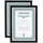 Ideal Trend Bilderrahmen schwarz 21x29,7 cm 2er Set