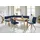 OTTO home Eckbank Rio, Massivholz in Eiche geölt, grau Sitzbänke, 22656027-0 B/H/T: 210 cm x 89 cm x 140 cm