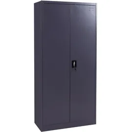 MCW Aktenschrank 90 x 40 x 185 cm grau