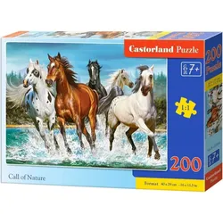Castorland Call of Nature, Puzzle 200 Teile