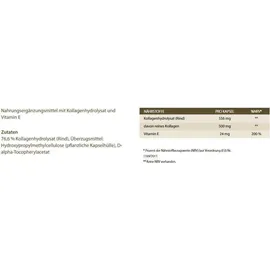 VITA-WORLD Vita World Kollagen 500 mg + Vitamin E Kapseln 100 St.