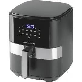 GOURMETmaxx Heißluftfritteuse XL 6,2 l schwarz