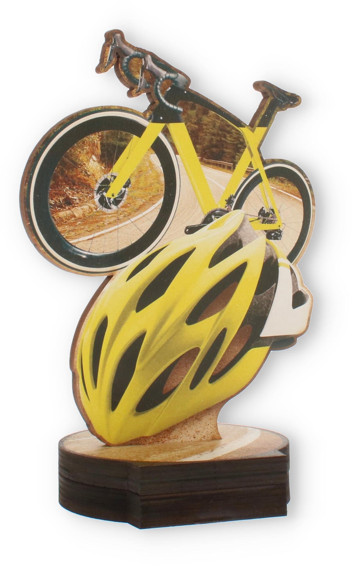 Pokal Radsport aus Holz 22,0cm