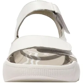 Softinos Riemchensandale Damen Weiß 38