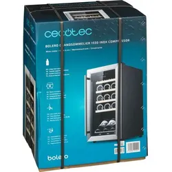 CECOTEC Vinoteca GrandSommelier 1550 Inox Compressor
