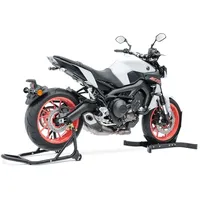 Montageständer Set mit Wippe passend für Ducati Monster 821 SRB vorne hinten schwarz