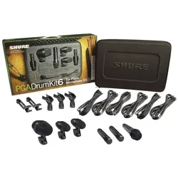 Shure PGADRUMKIT6 - Mikrofon-Bundle