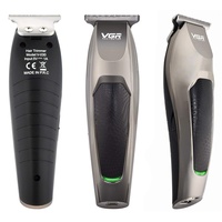 Profi Haarschneidemaschine USB Wiederaufladbar Schnurloser Haarschneider Edelstahlklingen mit 5 Kämmen für Herren Kinder Haus Salon