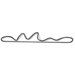 Ferm Living - Curvature Handtuchhalter, schwarz
