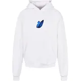 Mister Tee Le Papillon Heavy Oversize Kapuzenpullover White L
