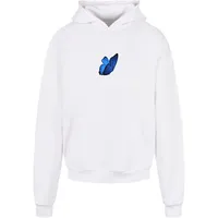 Mister Tee Le Papillon Heavy Oversize Kapuzenpullover White L