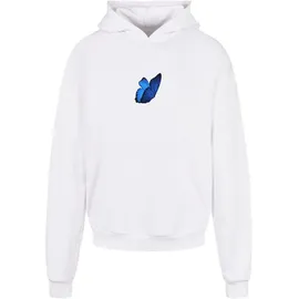 Mister Tee Le Papillon Heavy Oversize Kapuzenpullover White L