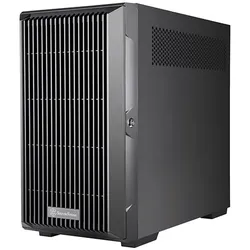 SilverStone CS382, Server, Schwarz, micro ATX, Mini-DTX, Mini-ITX, Kunststoff, S