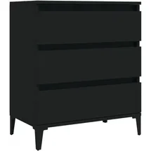 vidaXL Sideboard 60 x 70 x 35 cm Schwarz