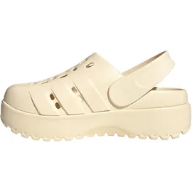 adidas Adilette Plateau-Clog Weiß 43