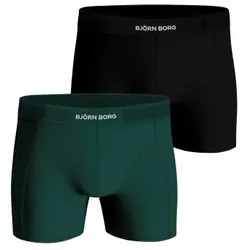 Bjorn Borg Lyocell Boxer 2897 2P Schwarz/Grün Lyocell Small Herren