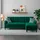 dorel home Ecksofa DOREL HOME "Celine, L-Form", grün (dunkelgrün), B:213cm H:83cm T:154cm, Veloursstoff 100% Polyester, Sofas, Ecksofa, mit Bett-Funktion und Stauraum. Recamiere beidseitig montierbar