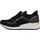 Marco Tozzi Wedge Sneaker Damen Schwarz/Gold 37