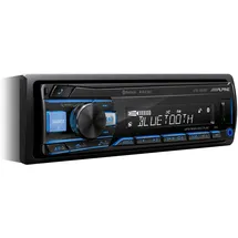 Alpine UTE-200BT Autoradio Bluetooth 1DIN, Schwarz