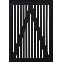 Plus Tor Sendai 100 x 140 cm RAL 9005 Schwarz