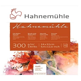 HAHNEMUEHLE Hahnemühle Echt-Bütten, 24 x 32 cm