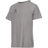 hummel Cima 2.0 Kurzarm-T-Shirt Alloy Melange 8 Jahre