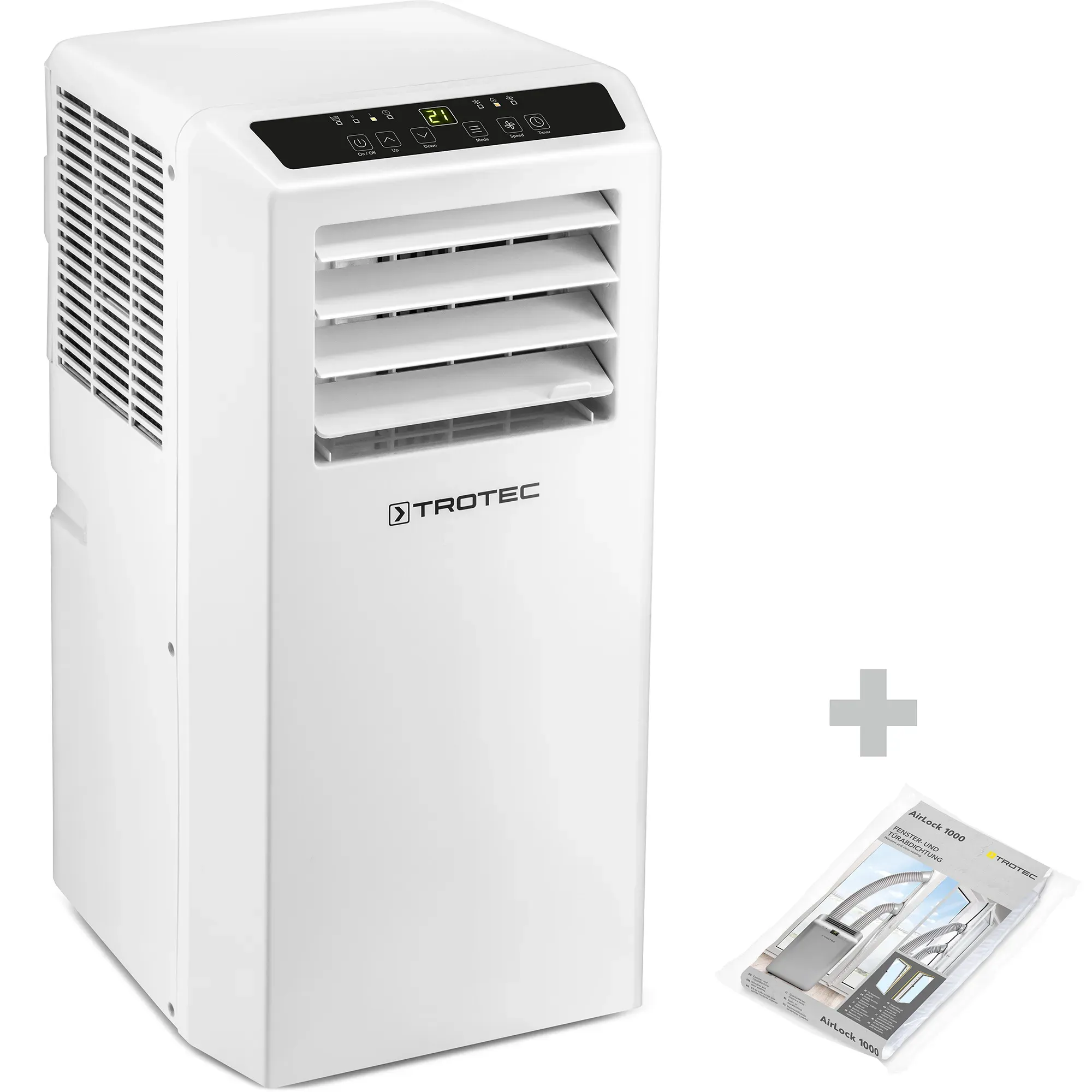 Trotec Lokale airconditioner PAC 2610 S + AirLock 1000 deur- en raamafdichting