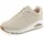 SKECHERS Uno Shimmer Away Damen Beige 38