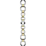 Tissot - Edelstahl Pinky Zweifarbiges Uhrenmetallband (grau/gelb), Pinky T605033867 - Grey/Golden