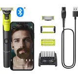 Philips OneBlade 360 Face+Body QP4631/30, Elektrischer Bart- & Körpertrimmer, Rasierer, 360° Klingen-Technologie, 5-in-1 verstellbarer Kamm, Body...