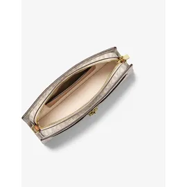 Michael Kors Hamilton Moderne Umhängetasche Kunstleder Beige/Weiß
