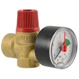 Watts Sicherheitsventil 1/2 Zoll 2,5 bar bis 110°C Auslass 3/4 Zoll IG