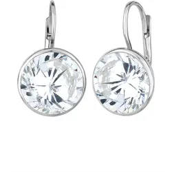Elli Tropfen Glamour Eleganz Zirkonia 925 Silber Ohrringe   Damen