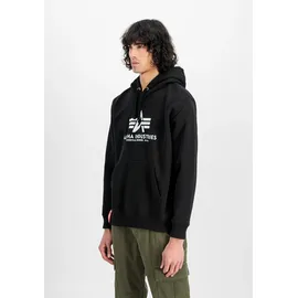 Alpha Industries Basic Kapuzenpullover Black M