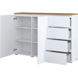 OTTO home Highboard Modo 150 x 100 x 34,5 cm Weiß